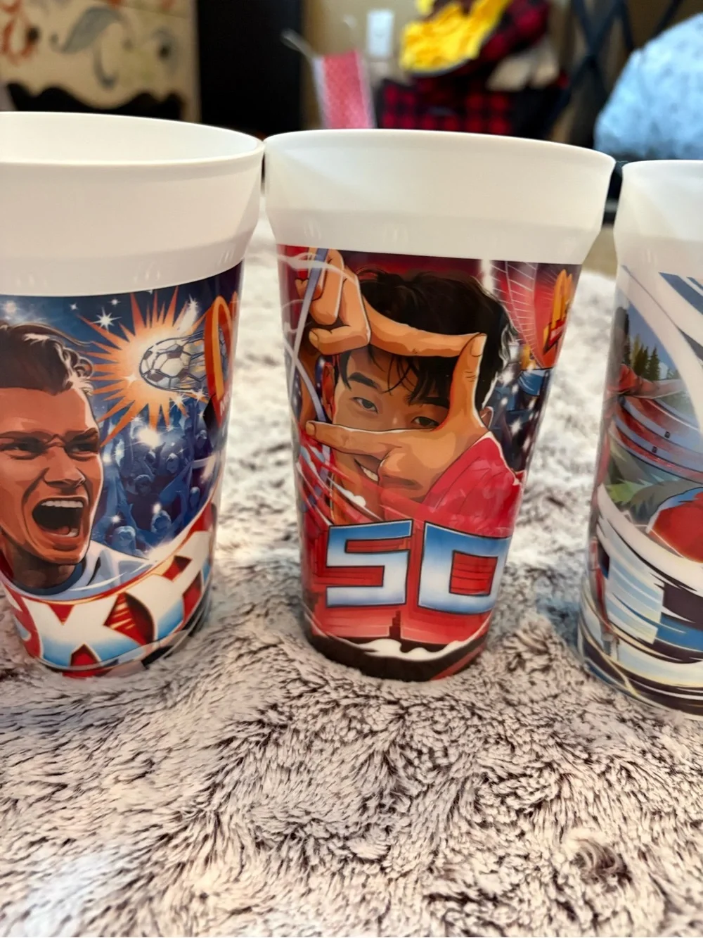 McDonald’s World Cup FIFA 2026 Collectible Cups- 5 piece lot